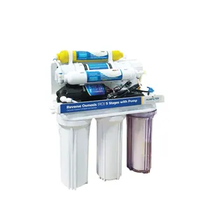 Filtro Osmosis Inversa Genpar 50G 6 Etapas Kit Completo con Bomba 110V